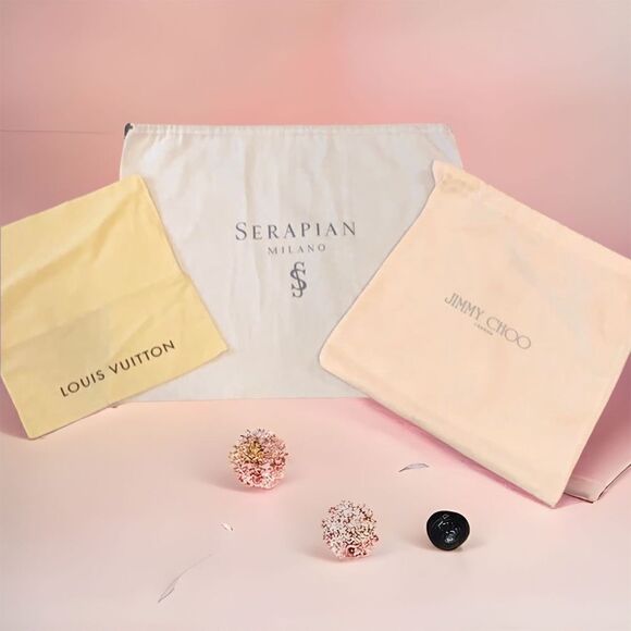 Jimmy choo Louis Vuitton Serapian DUST BAGS - Picture 1 of 11
